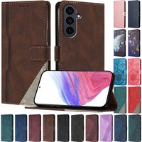 Flip-Cover für Samsung Galaxy S25 FE Hülle für Samsung S25 Ultra Plus Edge 5G Magnetischer Ständer Brieftasche Handy-Schutzhülle