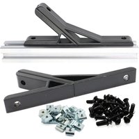 8Pcs 45 Degree 135deg 2020 Angle Bracket 20 Series Aluminum Extrusion Corner 45° Joint Connector for T / V Slot Extruded Profile