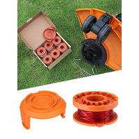 Replacement 10ft(3m) Grass Trimmer Line Spool, Edger Line Spool Compatible Model Worx WA0010 Lawn Trimmer Replace Tools