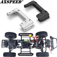 AXSPEED Metal CMS Servo Relocation Front Bumper Mount for 1/10 Axial SCX10 90047 Wrangler 90046 Cherokee Upgrade Parts