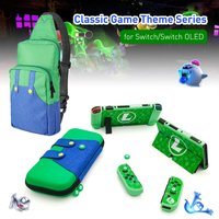 For NS Switch OLED Storage Bag Luig Mansion Style Protective Carrying Case Shell Cover For NS Switch Game Accessories