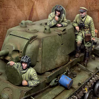 1:35 model kit resin kit 35793 Soviet Tank 3-Person Team