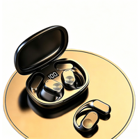 Original ear-hook style sports Bluetooth wireless earbuds, HiFi stereo sound, waterproof, touch control, noise cancellation.