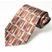 2026 New Tie Men's 100% Silk Tie 10cm Wide Business Wedding Plaid Tie Striped Tie Formal Business Wedding Daily Necktie