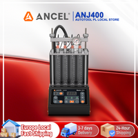 ANCEL ANJ400 GDI Kraftstoffeinspritzdüsen-Tester für Auto und Motorrad Einspritzreiniger 100W Ultraschall-Reinigung Lecktest Diagnosegerät