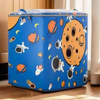 Large Capacity Clothing Storage Bag Storage Bag Quilt Organizer with Reinforced Handle Foldable Toy Storage Luggage Moving Box