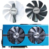 NEW 1SET CF1015H12D FD10015M12D RX 590 580 570 480 470 GPU Fan,For Sapphire RX 590 580 570 480 470 NITRO Special Edition Fan