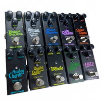 Miwayer Guitar Effects Pedals/Overdrive/Distortion/Fuzz/Delay/Chorus/Tremolo/True Bypass Compact Effects for Beginner