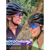AliExpress kapvoe Kapvoe Photochromic Cycling Sunglasses Men Women Road MTB Mountain Bike Bicycle Glasses Cycling Glasses Sport Hiking Eyewear