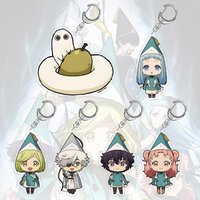 Loen Anime Peripheral Store Witch Hat Atelier Coco Qifrey Agott Tetia Richeh Brushbuddy Q Version HD Figure Acrylic Keychain