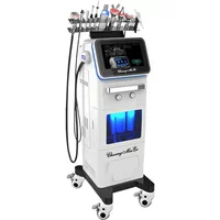 New vertical 10 in one multifunctional hydraulic abrasion skin care water skin rejuvenation lifting beauty machine