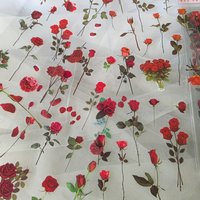 6 pcs/pack PET Plants Flowers Stickers DIY Scrapbooking Planner Decoration Collage Diary Supplies Aesthetics Stationery Sticker