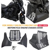 Sump Guard Bash Plate For Honda Rebel 1100 DCT 2021-2025 CMX1100 Motorcycle Chassis Protective Lower Diffuser Cover Shielding
