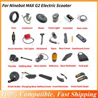 Complete Parts Collection for Ninebot MAX G2 Electric Scooter, Motor Brake Controller Front Wheel Fender Drum Brake Throttle