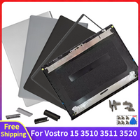 For Vostro 15 3510 3511 3515 3525 3520 Screen LCD Back Cover Front Bezel Hinge Cover Black Silver Grey Replace Rear Lid Top Case