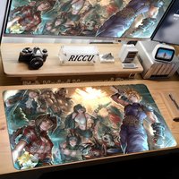 Game Final Fantasy 7 Large Mouse Pad Gaming Accessories Computer Mousepad Office Extended Mouse Mat Desktop Decoration Desk Mat