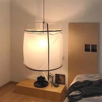 Ay illuminate Pendant lamp Nordic design white cotton restaurants bamboo light LED island lighting indoor Hotel loft lights