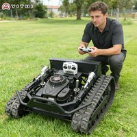 Mini Garden Remote Control Mower Automatic Obstacle Avoidance Small Ultra Long Endurance Mower Support Customized