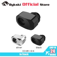 Bykski G1/4'' 10/15/mm Eccentric Fitting 360 Degree Freely Rotary Joints Computer Water Cooling Offset Adapter Connector CC-HR-X