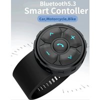 AliExpress NONE Wireless Bluetooth 5.3 Remote Controller IPX6 Waterproof Wireless Controller for Bicycle Motorcycle Car for iPhone Android Devic