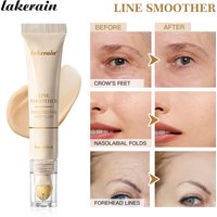 Line Smoother Targeted Fine Line Blurring Primer Wrinkles & Pores Subtly Tinted With Vitamin C & Niacinamide Korean Makeup
