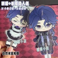Genshin Impact Dottore Pantalone Sandrone Fatui Cosplay Movable Acrylic Stand Model Plate Desk Standing Sign Fans Punch Stick