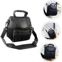 Compact Waterproof Shockproof Digital Camera Shoulder Bag Multi-Pocket Multi-Carry Lightweight Portable for DSLR Cameras