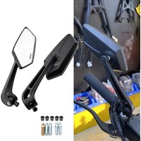 AliExpress NONE 360° Adjustable Motorcycle Rearview Mirror, Wide Angle Handlebar Reflector for Scooter Electric Bike