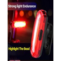 AliExpress LONGRIVER MTB Road Bike Rear Light USB Rechargeable LED Bike Tail Light Easy To Install Bicycle Warning Taillights for Night Riding Safety
