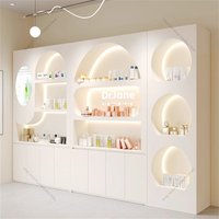 Nordic Creative Cosmetics Display Cabinet Modern Minimalist High-end Beauty Salon Shelf Designer Office Furniture Стеллаж FYMC