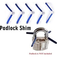 10pcs/Lot Padlock Shim Picks Set Lock Pick Accessories Set Tools Locksmith Tools Lock Home Garden Tools