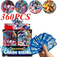 10/90/360 Pcs Pokemon Card Prismatic 151 CHAOS RISINC English Booster Battle Pokemon Card Game Carte Trading Collection Cards