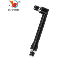 Socket Wrench 6.35mm L-shape Mini Double Head Suitable for Routine Screwdriver Bits Utility Tool