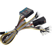 1/8 1/10 RC Car 14 LED Light System Front & Rear Lamp Turn Signals Brake Lights for Tamiya HSP HPI AXIAL RC4WD trxs