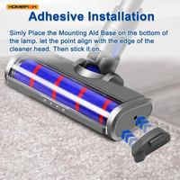 HOMEFISH Vacuum Cleaner Dust Display LED Lamp Detect Microscopic Dust Invisible Pet Hair Vacuum Cleaner Accessories(No Battery)