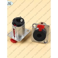 1-6pcs 6.35mm Stereo Jack Panel Mount TRS Female Socket for Chassis Microphone MIC Audio Cable Connect Terminal Guitar 1/4 inch