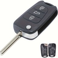 3 Button Flip Remote Key Shell Case Fob for Kia for Ceed Pro-Ceed for Venga 2009-2013