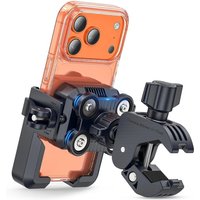 AliExpress NONE New Anti-Vibration Bicycle Phone Holder 360 Rotating Shock Absorber Quick Release Phone Mount For Electric Bike Motorcycle
