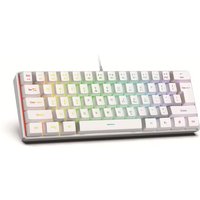 2026 New Portable Wired Mini Mechanical Keyboard K61 Mini Keyboard Wired 61 Keys Phantom RGB,Black White Red Red/Blue Switch New