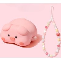 2025 new Cute Kawaii Pig Cover For AirPodspro3 Case Cartoon Cute Earphone Case For AirPods Pro3 Charging Cover Piggy Soft Case