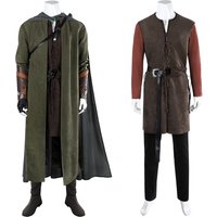 Movie Aragorn Cosplay Costume Men's Fighting Uniform Full Set Halloween Carnival Party King Disguise Outfits