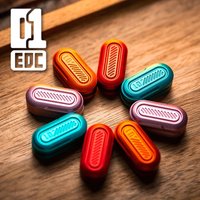 Green Pod Fidget Slider Metal Fidget Toys ADHD Tool Anti-anxiety Office Desk Toys Adult Stress Relief Toys Kids Gifts