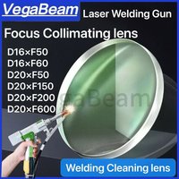 Laser Welding Focusing Lens D20 F150 F200 F400 F600 F800 T3.0 T3.5 T4.5 Collimating Lens D16 F50 F60 T3.5 T5.0 for SUP WXS QILIN