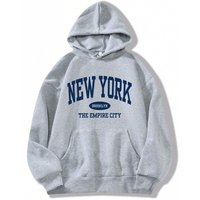 Women's Fleece Lined Hooded Sweatshirt Non Shrinkage Spring 2026 Fashion Comfortable Soft Material Other Patterns Available