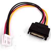 15pin Sata Male to 4pin Floppy FDD Female Power Converter Adapter Cable Sata Power 15p to 4p Connector 20cm