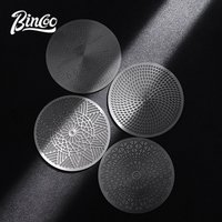 Bincoo 51/58mm Espresso Portafilter Dispersion Plate Stainless Steel Sintered Shower Screen Even Extraction Upgrade Accessories