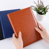 Multifunctional A5 Conference Folder Business Stationery PU Leather Contract File Folders Binder Office Desk Organizers Supplies