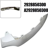 1pcs Sliver Plastic Chrome Left Front Bumper Moulding Trim For Mercedes W292 GLE 2016-19 2928850300 A2928850300