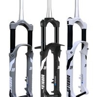 AliExpress NONE SUNTOUR DUROLUX Mountain Bike Front Fork Mountain Off Road Speed Drop DH Fork 27.5 Inch 29 Inch 160mm 180mm Travel BOOST Fork