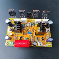 GHXAMP Single Channel 200W Dual Parallel High Voltage HIFI K2967 Discrete FET High Power Mono Amplifier Board For onsemi 1 piece